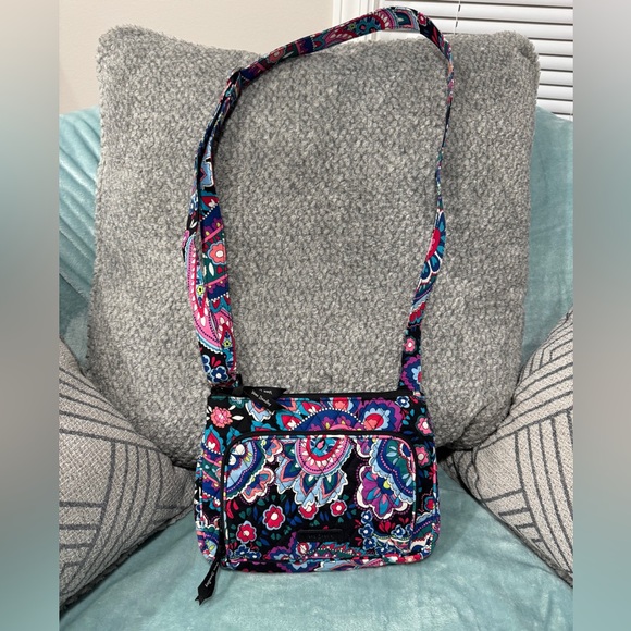 Vera Bradley Handbags - Vera Bradley Multicolor Paisley Crossbody Bag